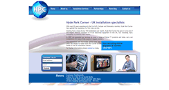 Desktop Screenshot of hydeparkcorner.net